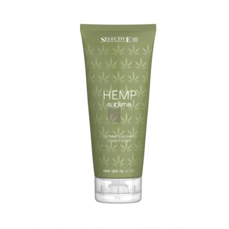 Selective Professional HEMP SUBLIME ULTIMATE LUXURY CONDITIONER  ИНТЕНЗИВЕН ХИДРАТИРАЩ БАЛСАМ  ЗА СУХА И ИЗТОЩЕНА КОСА 200ml